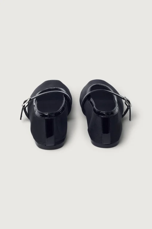 MESH BALLET FLATS