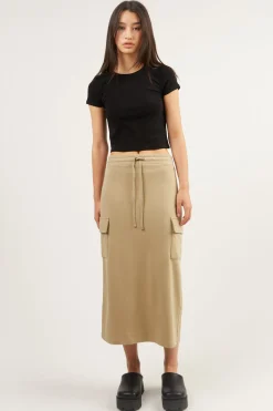 MIDI CARGO SKIRT