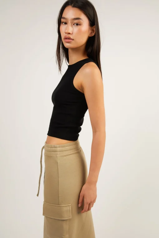MIDI CARGO SKIRT