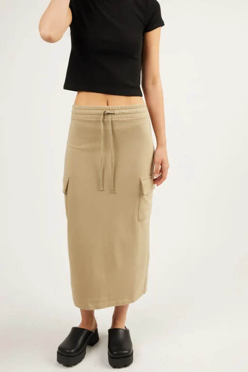 MIDI CARGO SKIRT