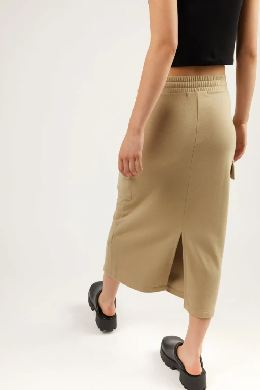 MIDI CARGO SKIRT