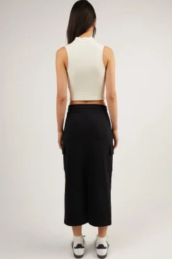 MIDI CARGO SKIRT