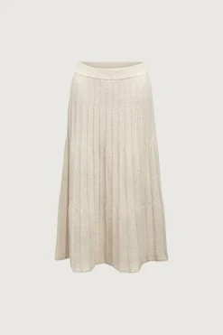 MIDI KNIT SWEATER SKIRT