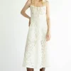MIDI LACE DRESS
