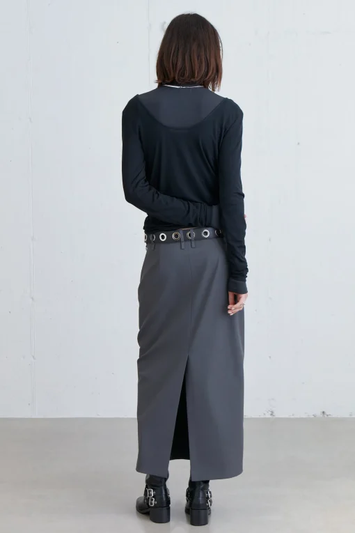 MIDI SUITING SKIRT