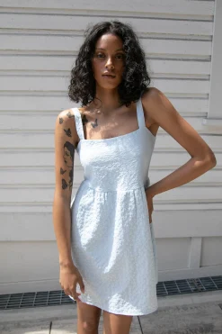 MINI FLORAL FABRIC DRESS