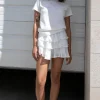 MINI RUFFLED SKIRT