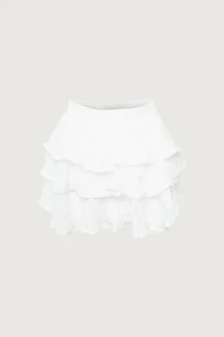 MINI RUFFLED SKIRT