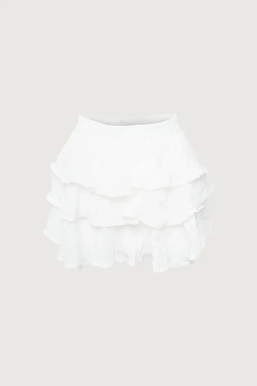 MINI RUFFLED SKIRT