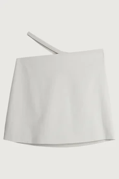 MINI SKIRT WITH CUTOUT WAIST