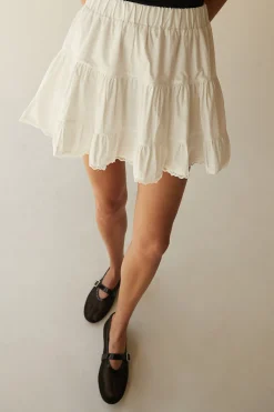 MINI TIERED SKIRT