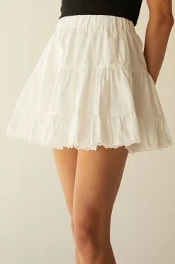 MINI TIERED SKIRT