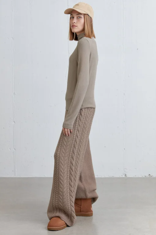 MOCKNECK LONG SLEEVE TOP