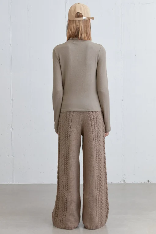 MOCKNECK LONG SLEEVE TOP