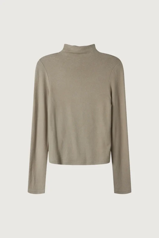 MOCKNECK LONG SLEEVE TOP