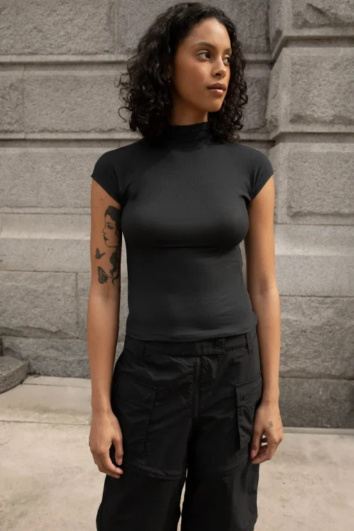 MOCKNECK TOP