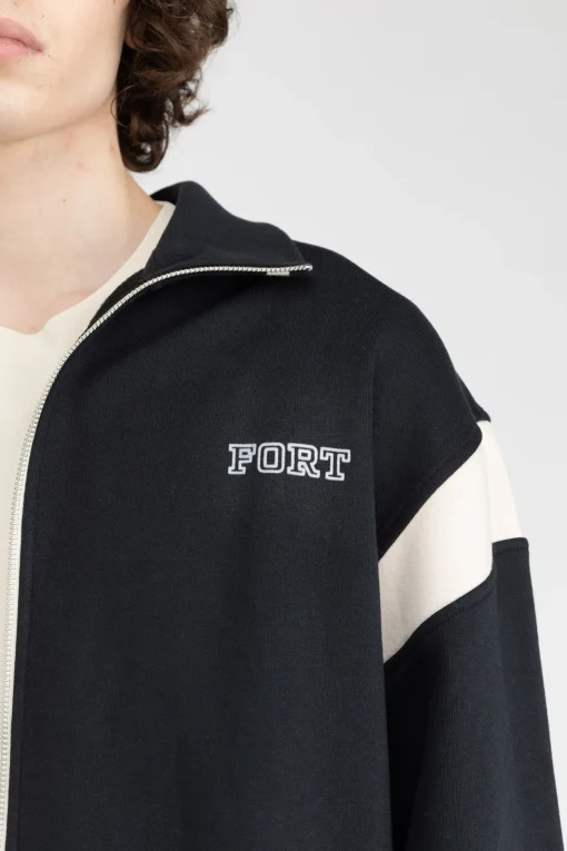 MOCKNECK ZIP UP