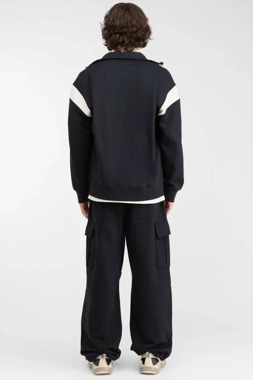 MOCKNECK ZIP UP