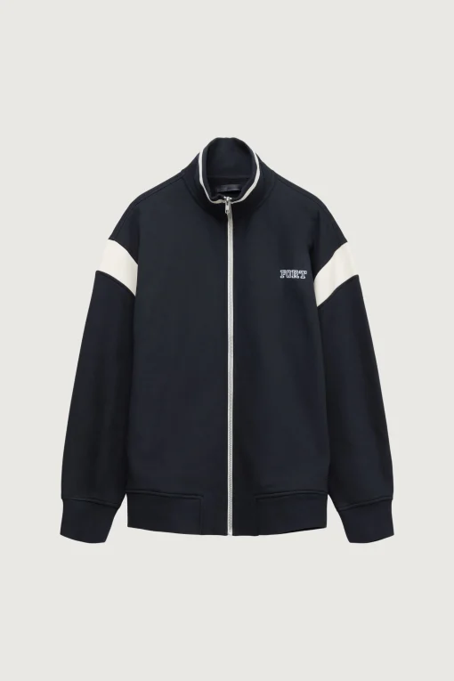 MOCKNECK ZIP UP