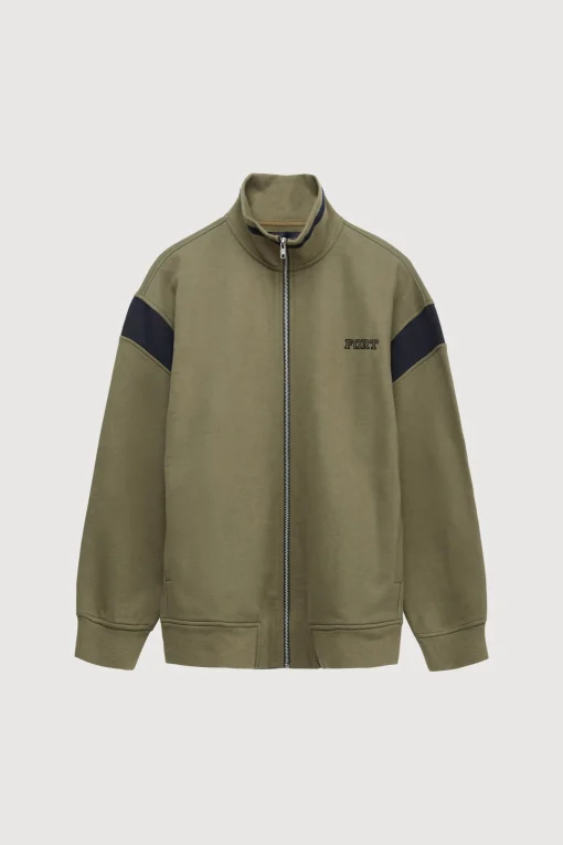 MOCKNECK ZIP UP