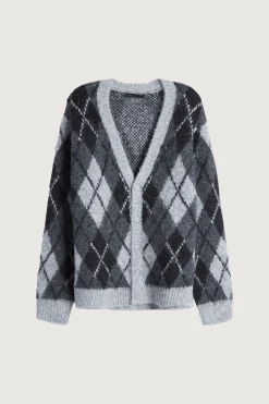 MOHAIR BUTTON UP CARDIGAN