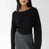 MOHAIR WOOL-BLEND BOLERO