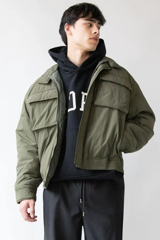NYLON BOMBER JACKET