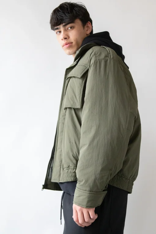 NYLON BOMBER JACKET