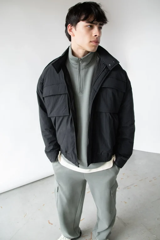 NYLON BOMBER JACKET