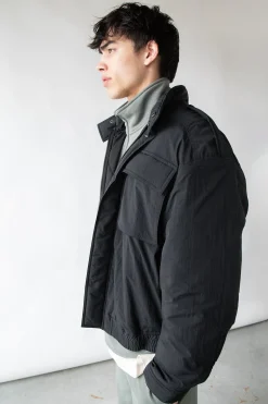 NYLON BOMBER JACKET