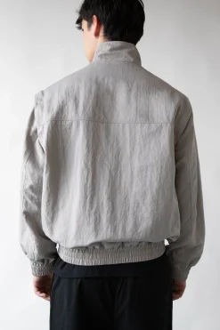 NYLON BOMBER WITH ZIP-OFF SLEEVES