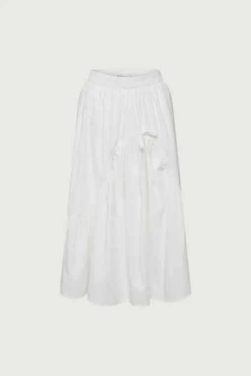 NYLON MAXI SKIRT