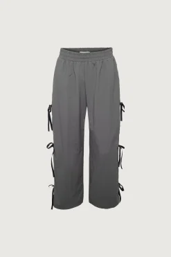 NYLON PANTS WITH BOWS