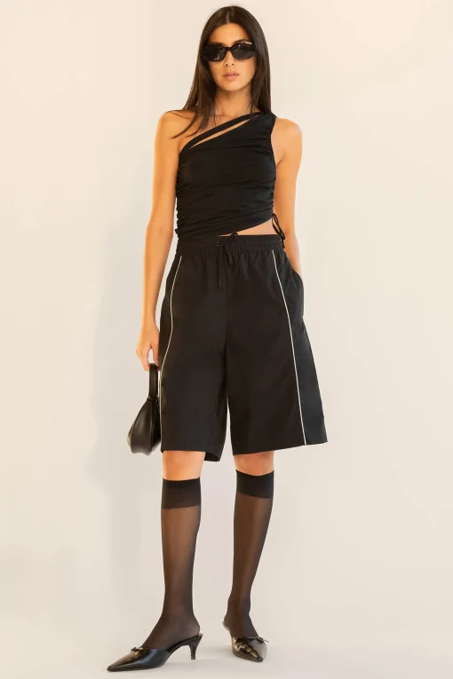 NYLON TRACK SHORT