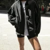NYLON TRACK ZIP-UP JACKET