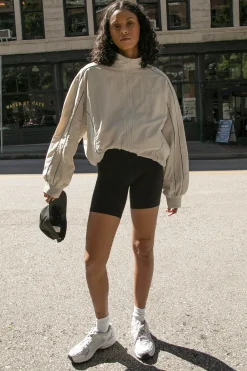 NYLON TRACK ZIP-UP JACKET