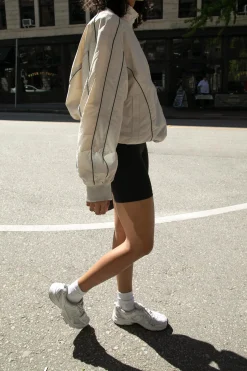 NYLON TRACK ZIP-UP JACKET