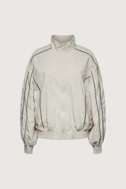 NYLON TRACK ZIP-UP JACKET