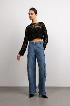 OAK 02 RELAXED FIT STRAIGHT LEG CARGO JEAN