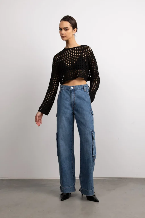 OAK 02 RELAXED FIT STRAIGHT LEG CARGO JEAN