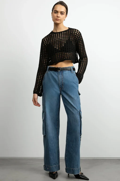 OAK 02 RELAXED FIT STRAIGHT LEG CARGO JEAN