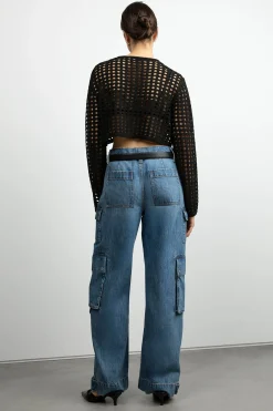 OAK 02 RELAXED FIT STRAIGHT LEG CARGO JEAN