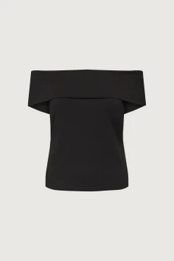 OFF SHOULDER KNIT TOP