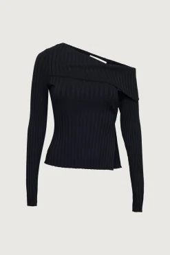 OFF THE SHOULDER LONG SLEEVE TOP