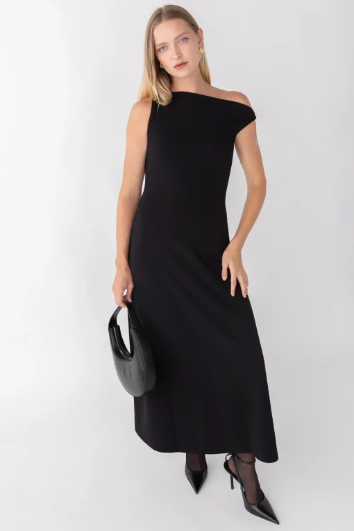 OFF THE SHOULDER MAXI DRESS