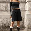 OFF THE SHOULDER TOP WITH SIDE DETAIL