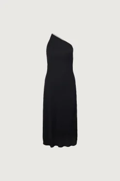ONE SHOULDER MIDI DRESS