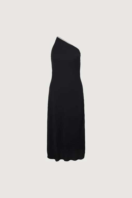 ONE SHOULDER MIDI DRESS