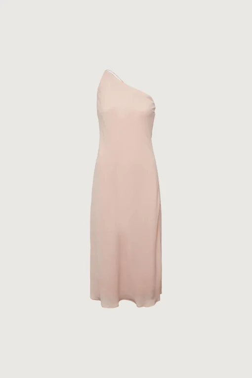 ONE SHOULDER MIDI DRESS