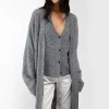 OPEN FRONT CARDIGAN